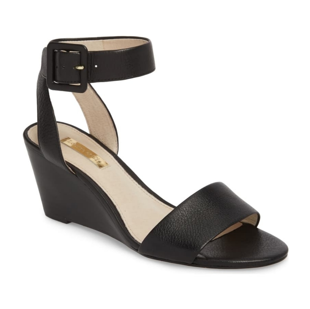 Louise et Cie | Black Punya Strap Heels